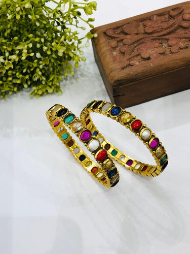 Mix Stone Bangle